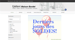 Desktop Screenshot of maisonbordet.be